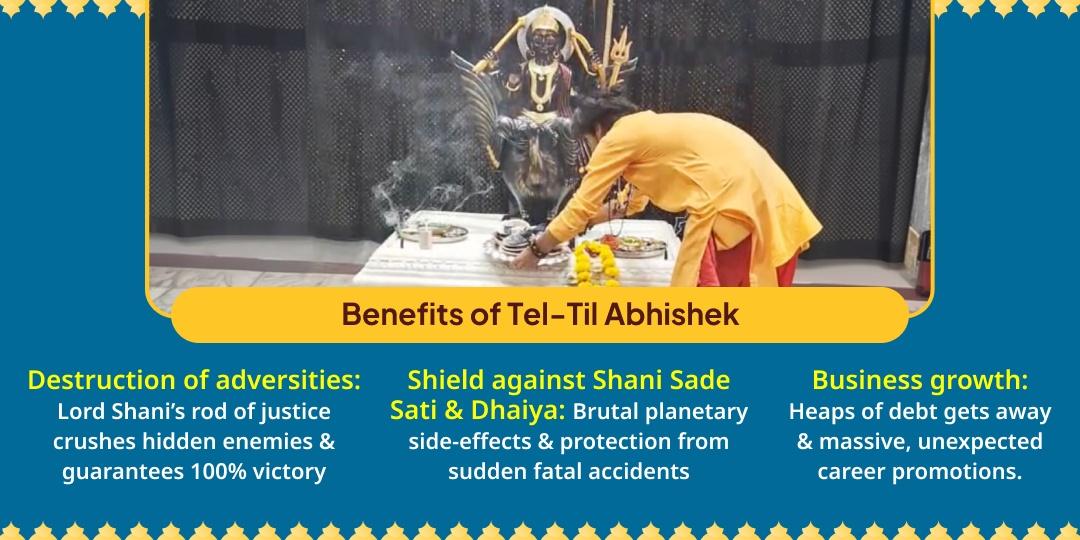 Shani Uday Navagraha Shaktipeeth Tel-Til Maha Abhishek