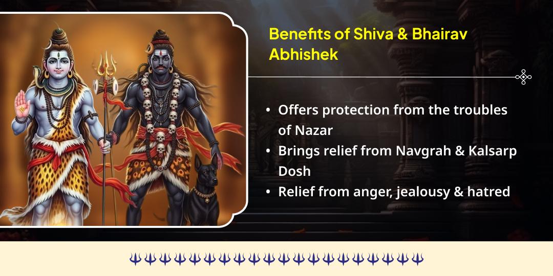 Kalashtami Shiv 3 Jyotirling-Bhairav 3 Temple Abhishek