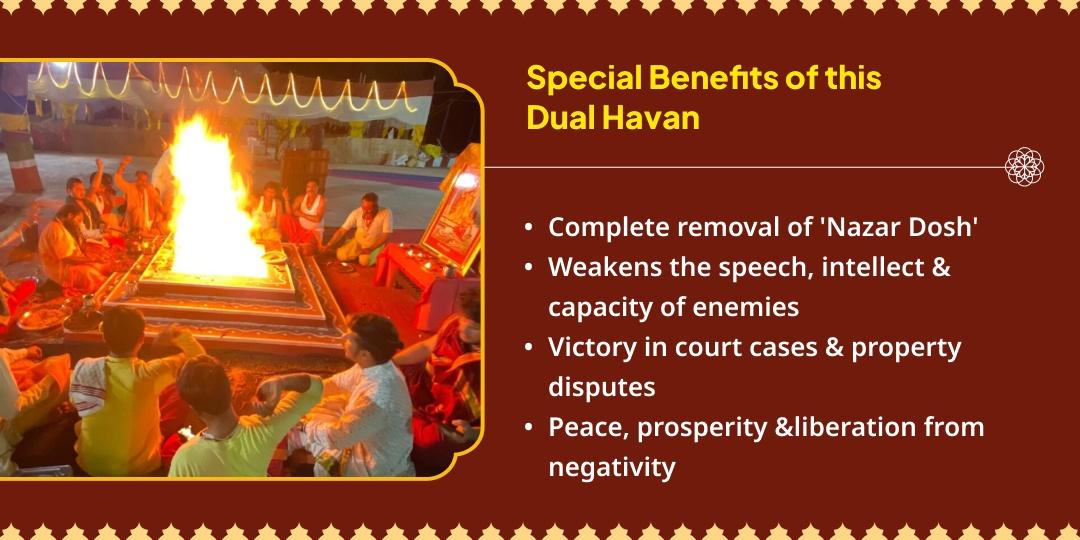 Bagalamukhi Jayanti 21kg Lal Mirchi-21 kg Yellow Mustard Havan For Evil Eye & Enemy Victory