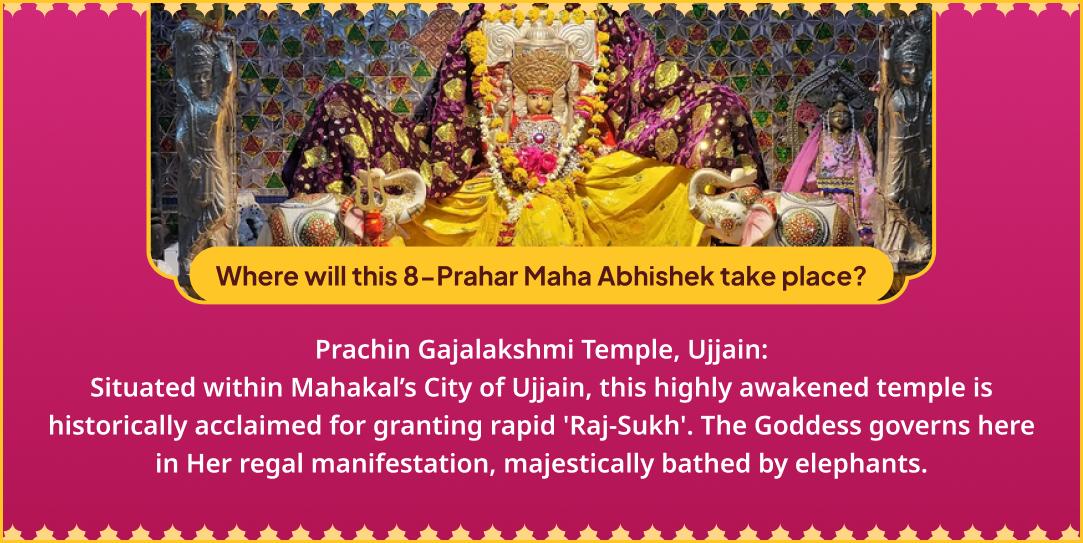Akshaya Tritiya Ashtalakshmi Siddhi 8-Ras 8-Prahar Maha Abhishek