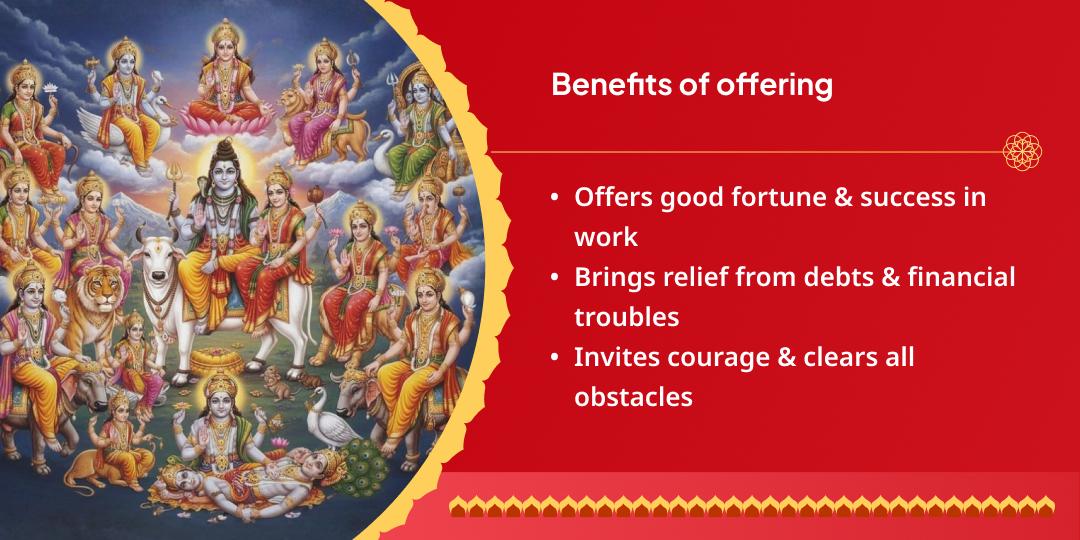 Somwar Maha Ekadashi Panch Devi-Devta 5 Temple Chadhava