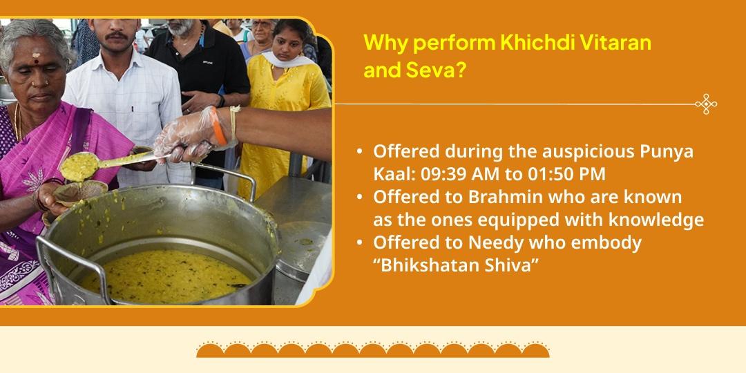 Surya Varsh Mesh Sankranthi Punya Kaal Khichdi Vitaran & Brahman Needy Seva