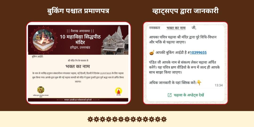 अमावस्या 10 महाविद्या सर्व कार्य सिद्धि हवन आहुति एवं चढ़ावा 