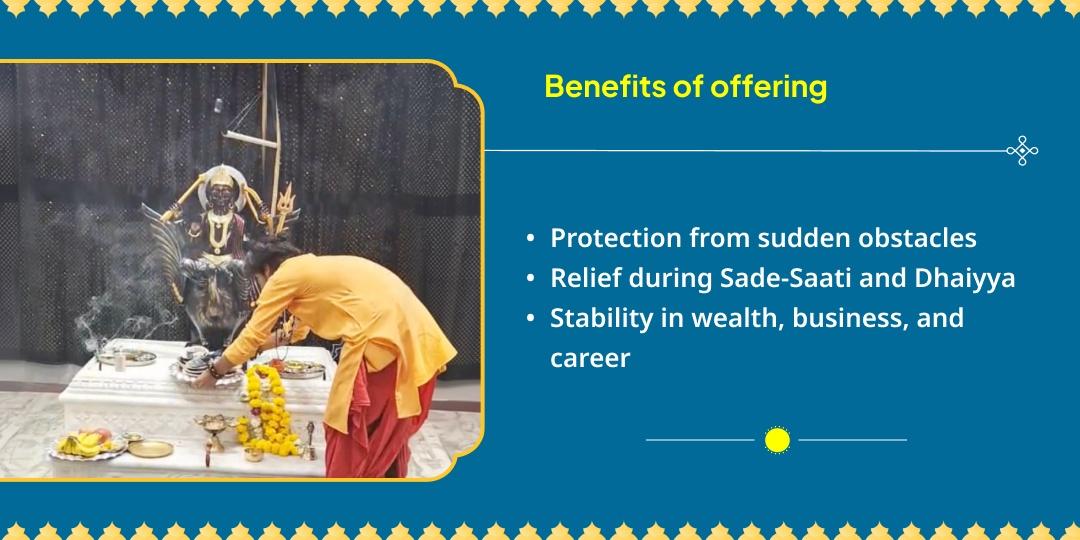 Saturday Special Shani Aashirwaad Prapti Dabra Navgraha Shaktipeeth Chadhava 