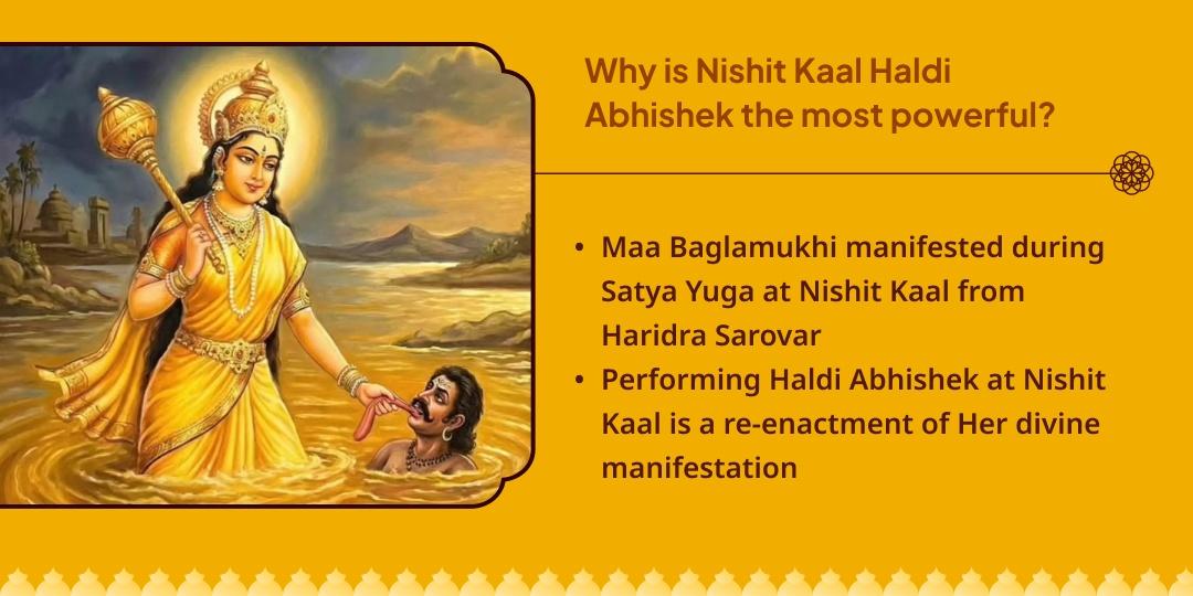 Baglamukhi Jayanti Maa Baglamukhi Nishit Kaal Haldi Abhishek