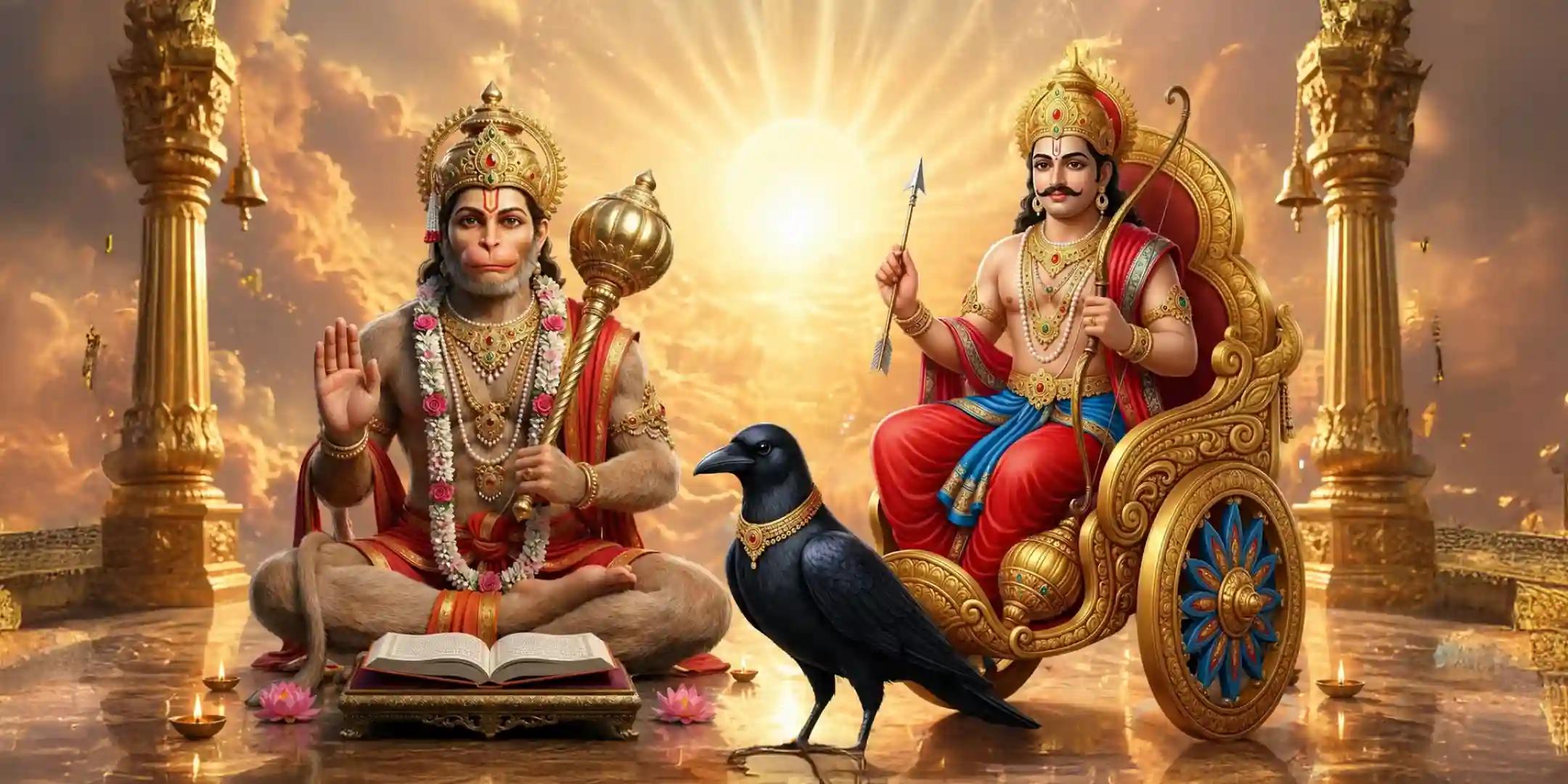 Shani, Hanuman Raksha Prapti 12 Days daily 9000 Mantra Jaap total 1,08,000 Mantra Jaap and Shani Til Tel Abhishek Mahapuja Shani, Hanuman Raksha Prapti 12 Days daily 9000 Mantra Jaap total 1,08,000 Mantra Jaap and Shani Til Tel Abhishek Mahapuja