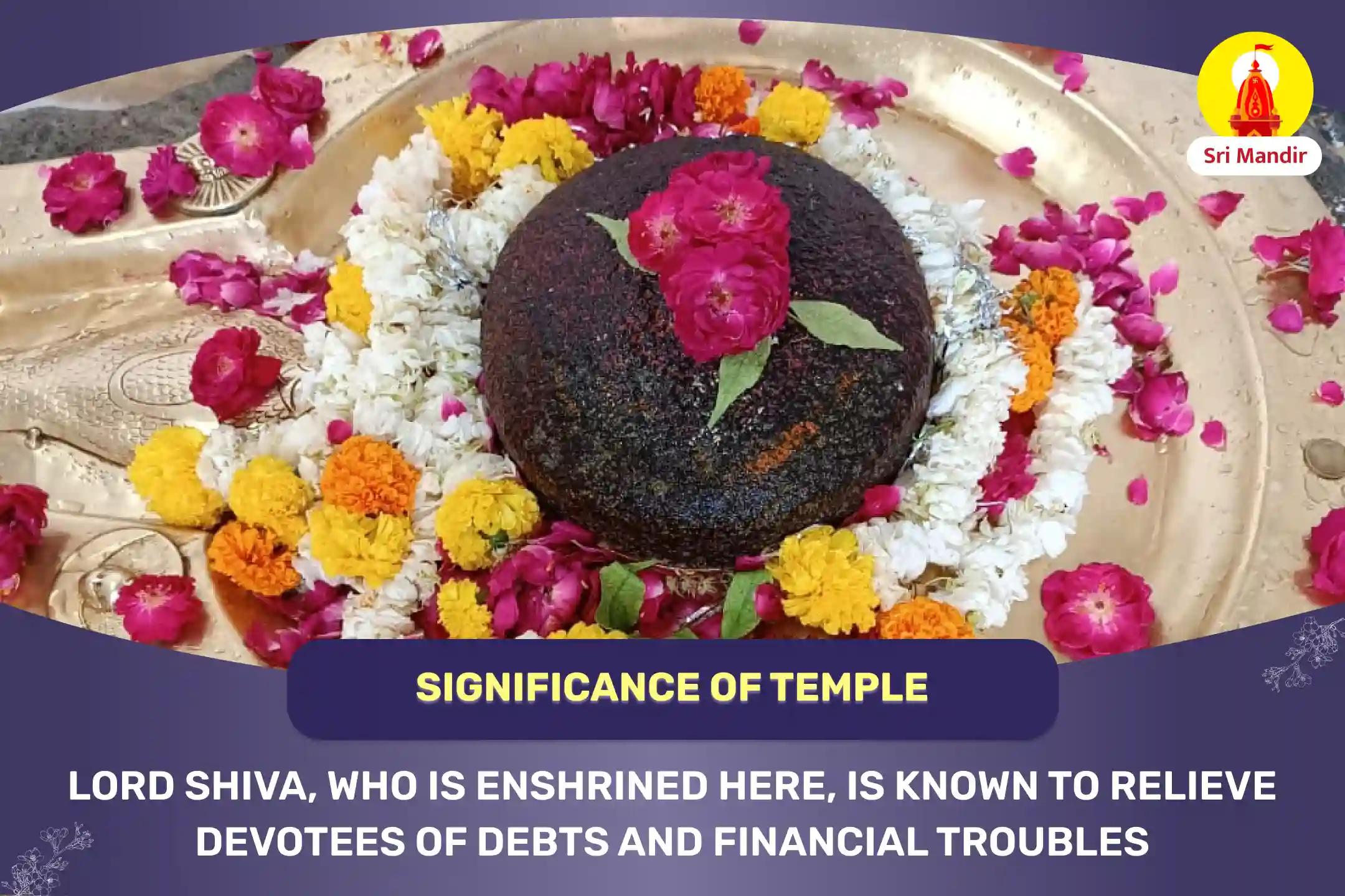 Monday Special Rin Mukti Shiva Havan and Mankameshwar Rudrabhishek Puja for Debt Relief and Accumulation of Wealth