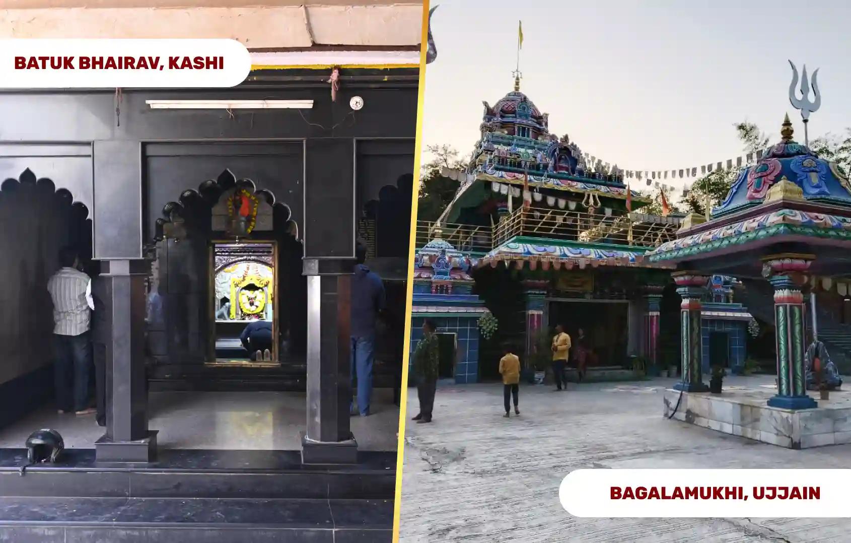 Maa Bagalamukhi Temple and Shri Batuk Bhairav Temple,Ujjain, Kashi