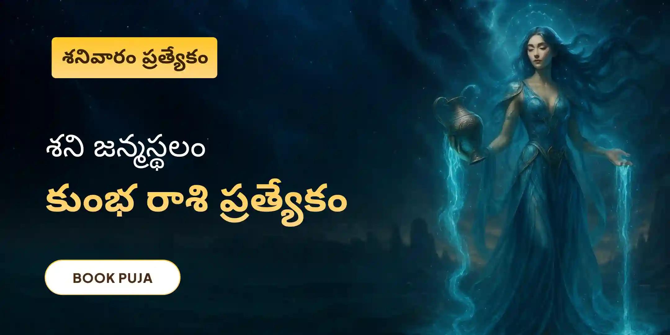 కుంభ రాశి వారి కోసం శని దోష శాంతి పూజ కుంభ రాశి వారి కోసం శని దోష శాంతి పూజ