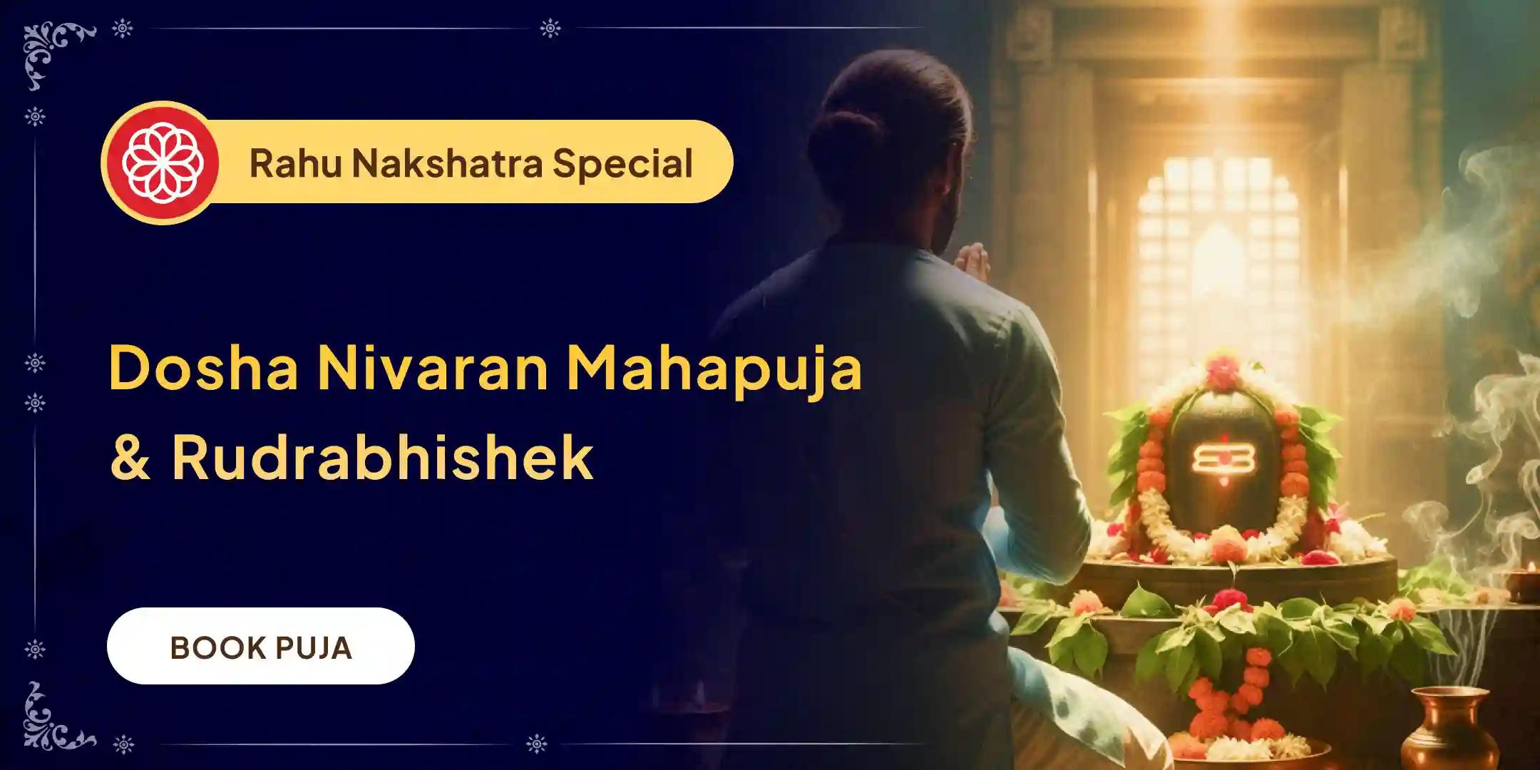 Rahu-Shani Shrapit Dosh Nivaran Mahapuja and Omkareshwar Rudrabhishek Rahu-Shani Shrapit Dosh Nivaran Mahapuja and Omkareshwar Rudrabhishek