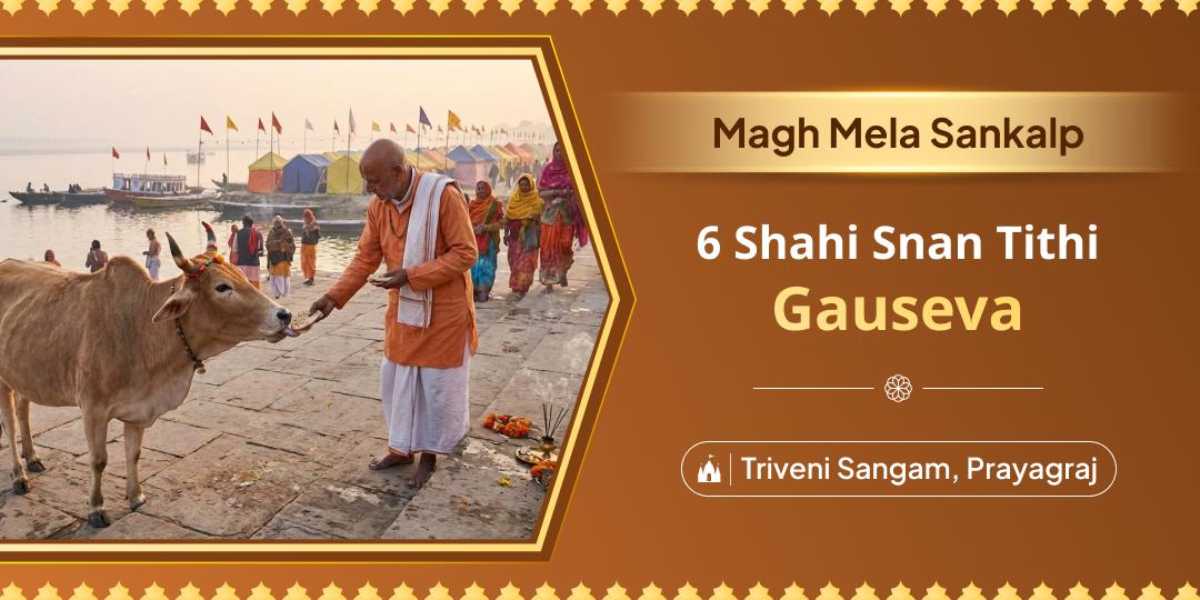 Make 2026 powerful; seek blessings of 33 crore deities with Magh Mela 6 Tithi Special Triveni Sangam Gauseva!</p> Make 2026 powerful; seek blessings of 33 crore deities with Magh Mela 6 Tithi Special Triveni Sangam Gauseva!</p>