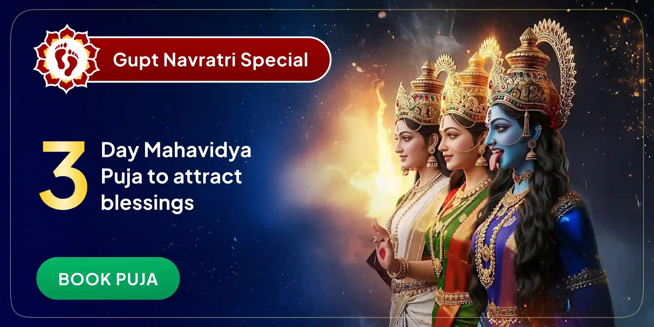 3 day Maa Kamlatmika, Maa Bagalamukhi, Maa Matangi Pujan and Yagya 3 day Maa Kamlatmika, Maa Bagalamukhi, Maa Matangi Pujan and Yagya