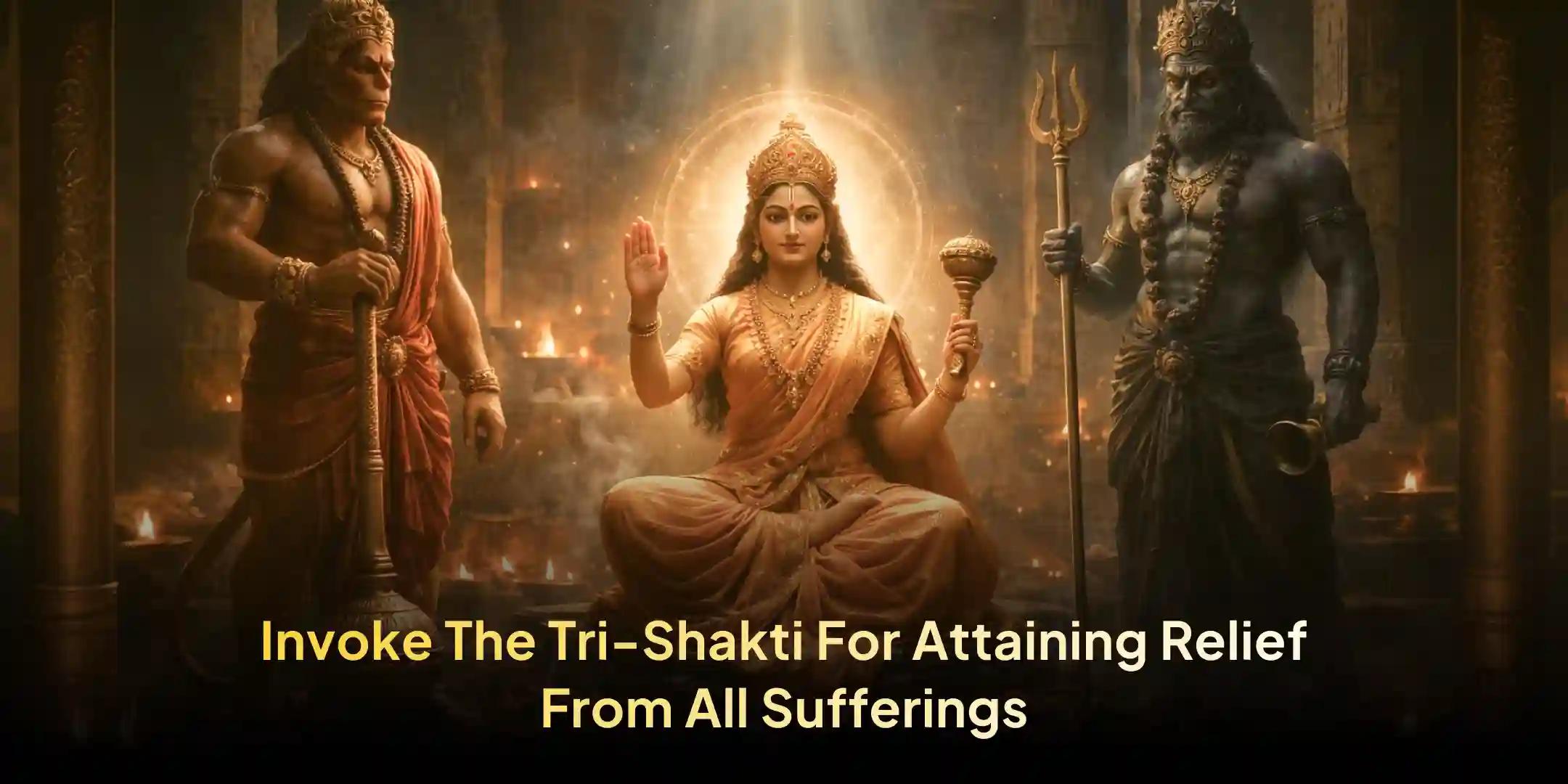 Maa Bagalamukhi, Kaal Bhairav and Sankat Mochan Hanuman Sarva Kasht Nivaran Puja and Yagya Maa Bagalamukhi, Kaal Bhairav and Sankat Mochan Hanuman Sarva Kasht Nivaran Puja and Yagya