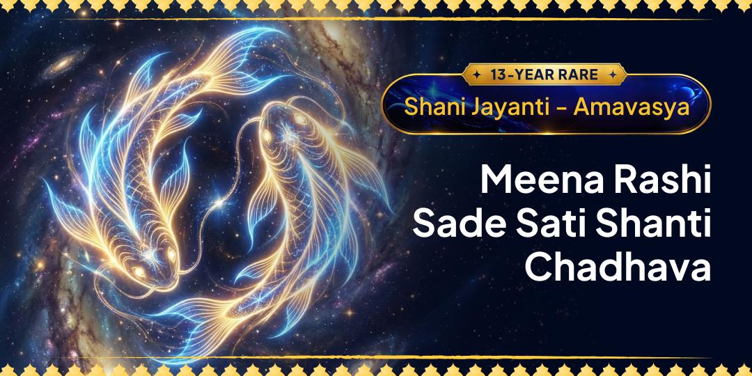 Once-in-a-decade Mahayog! This Shani Jayanti, Seek Relief from Second Phase of Sade Sati Once-in-a-decade Mahayog! This Shani Jayanti, Seek Relief from Second Phase of Sade Sati