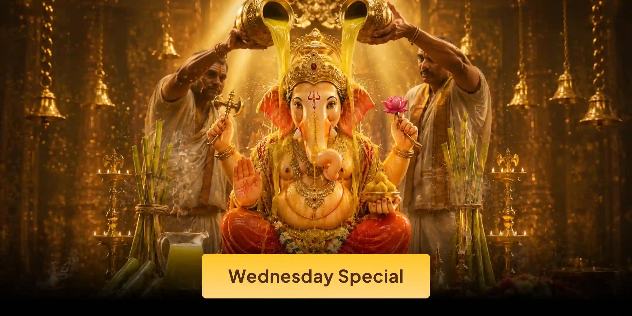 11 Ltr Sugarcane Juice Ganesh Maha Abhishek 11 Ltr Sugarcane Juice Ganesh Maha Abhishek