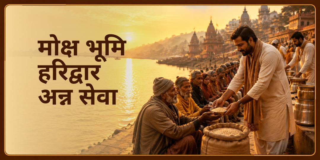 जहां साक्षात हरि का वास - 33 कोटि देवताओं का निवास! उस पवित्र हरिद्वार में करें - अन्न सेवा में सहयोग दें! जहां साक्षात हरि का वास - 33 कोटि देवताओं का निवास! उस पवित्र हरिद्वार में करें - अन्न सेवा में सहयोग दें!