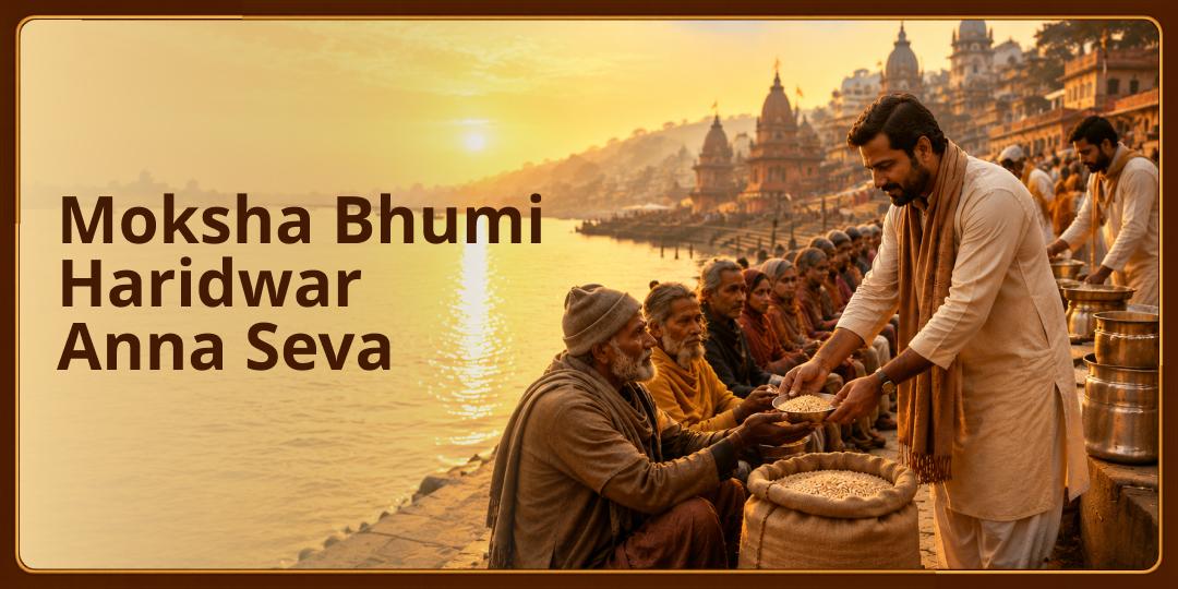 Where Lord Vishnu Resides and 33 Crore Deities Are Revered - Perform Anna Seva at Haridwar. Where Lord Vishnu Resides and 33 Crore Deities Are Revered - Perform Anna Seva at Haridwar.