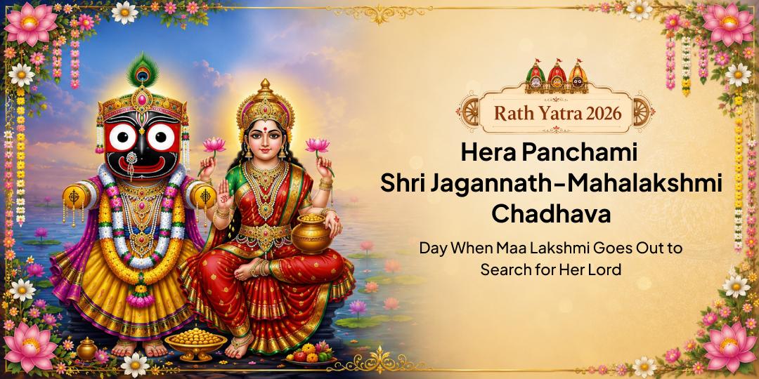 On Hera Panchami, Worship Lord Jagannath & Devi Mahalakshmi Together - Receive Their Complete and Combined Blessings! On Hera Panchami, Worship Lord Jagannath & Devi Mahalakshmi Together - Receive Their Complete and Combined Blessings!