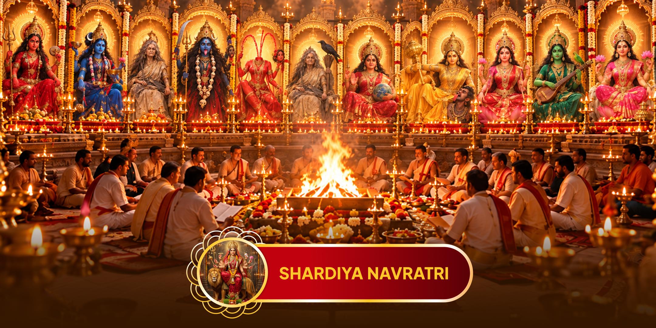 Navratri Ashtami 8 Shaktipeeth Maha Shakti Mahayagya, 1,25,000 Navarna Mantra Jaap and Kanya Bhojan Navratri Ashtami 8 Shaktipeeth Maha Shakti Mahayagya, 1,25,000 Navarna Mantra Jaap and Kanya Bhojan